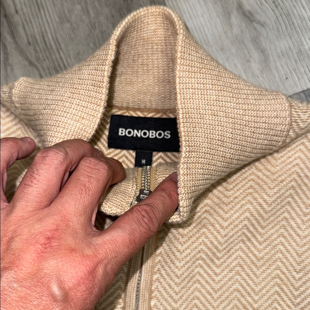 Bonobos zip up sweater pullover - Picture 4 of 4